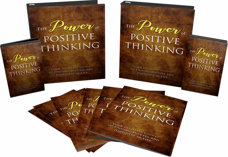 eCover representing The Power Of Positive Thinking Video Upgrade V2 Videos, Tutorials & Courses with Master Resell Rights