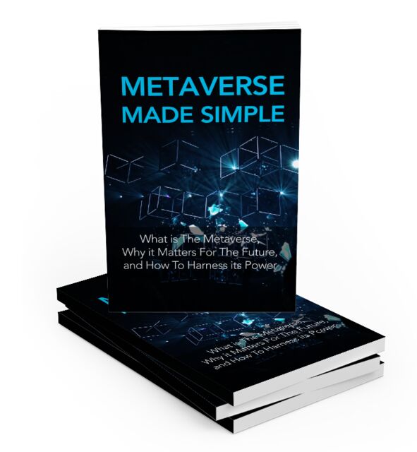 eCover representing Metaverse Made Simple eBooks & Reports with Master Resell Rights