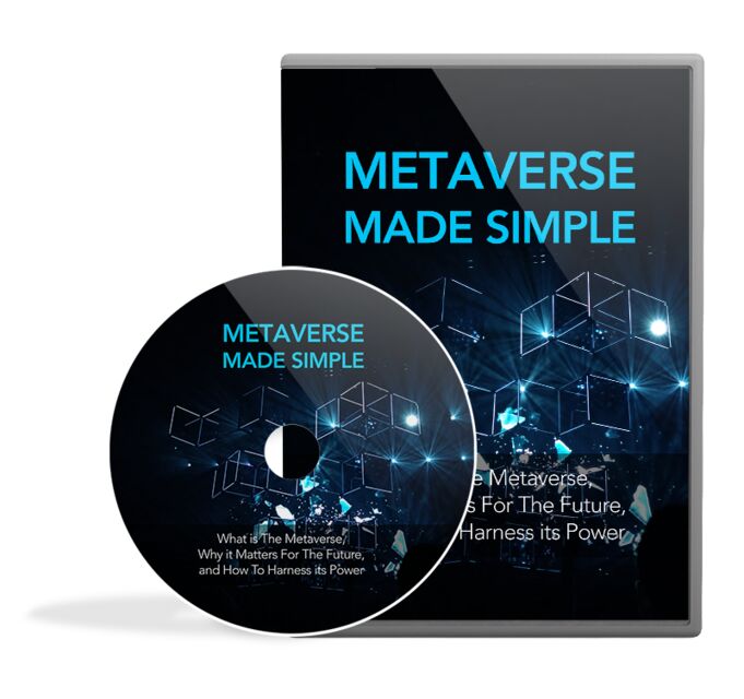 eCover representing Metaverse Made Simple Video Course  with Master Resell Rights