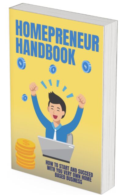 eCover representing Homepreneur Handbook  with 