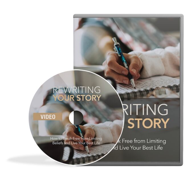 eCover representing Rewriting Your Story Video Upgrade Videos, Tutorials & Courses with Master Resell Rights