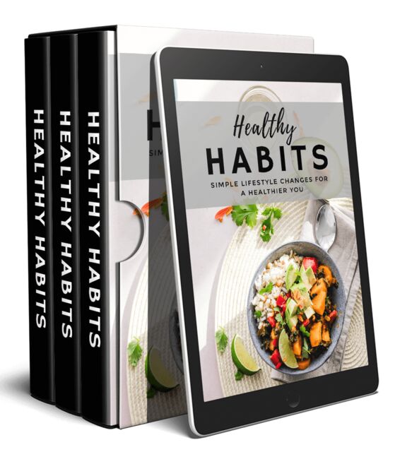 eCover representing Healthy Habits Video Upgrade Videos, Tutorials & Courses with Master Resell Rights