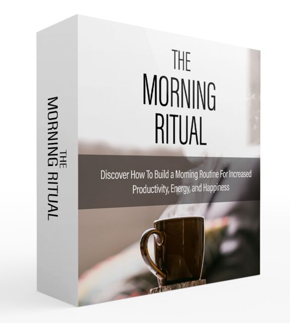 eCover representing The Morning Ritual Video Upgrade Videos, Tutorials & Courses with Master Resell Rights