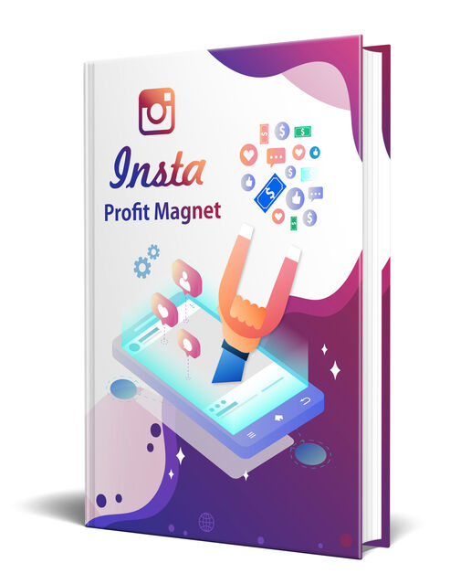 eCover representing Insta Profit Magnet eBooks & Reports with Private Label Rights