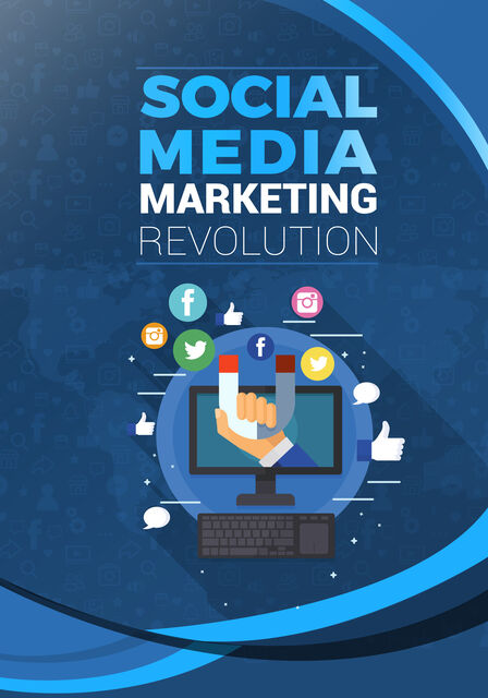 eCover representing Social Media Marketing Revolution eBooks & Reports with Private Label Rights