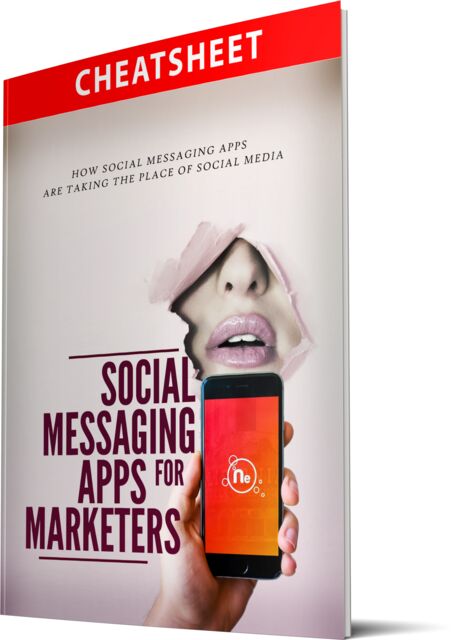 eCover representing Social Messaging Apps For Marketers eBooks & Reports with Master Resell Rights