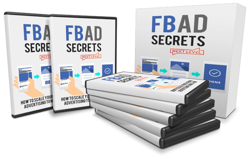 eCover representing Facebook Ad Secrets Advance Videos, Tutorials & Courses with Master Resell Rights