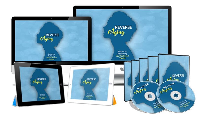 eCover representing Reverse Aging Video Upgrade Videos, Tutorials & Courses with Master Resell Rights