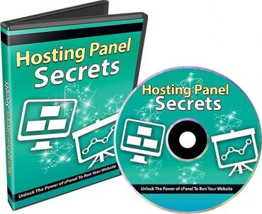 eCover representing Hosting Panel Videos, Tutorials & Courses with Private Label Rights