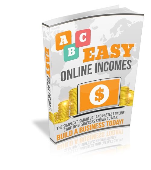 eCover representing Easy Online Income Streams eBooks & Reports with Master Resell Rights