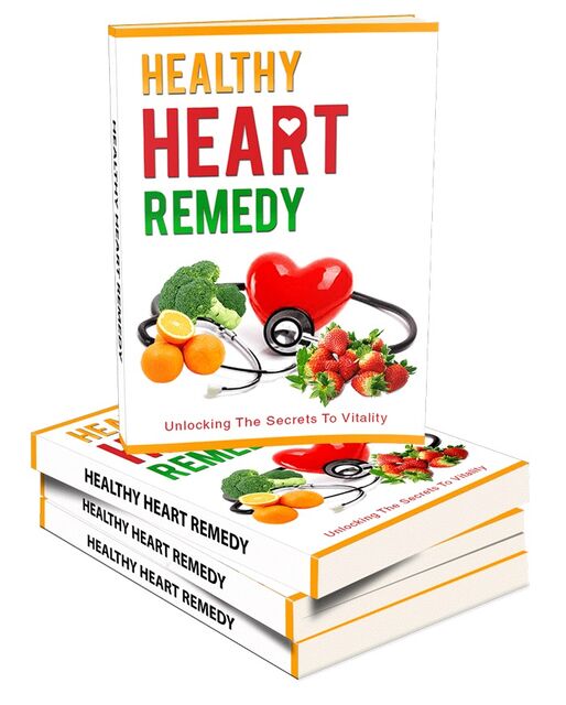 eCover representing Healthy Heart Remedy eBooks & Reports with Master Resell Rights