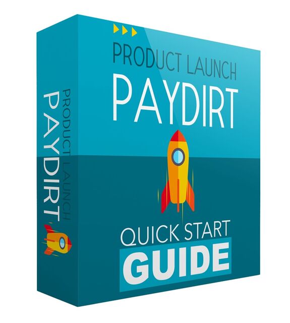 eCover representing Product Launch Paydirt eBooks & Reports with Master Resell Rights