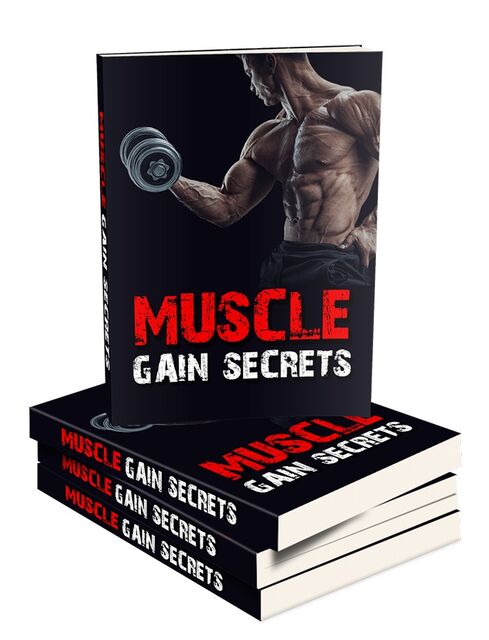 eCover representing Muscle Gain Secrets eBooks & Reports with Master Resell Rights