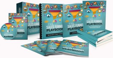 eCover representing The Sales Funnel Playbook Video Course Videos, Tutorials & Courses with Master Resell Rights